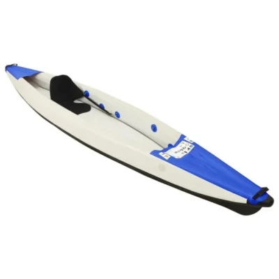 Kayak gonflable 1 place  Polyester Bleu – 375x72x31 cm