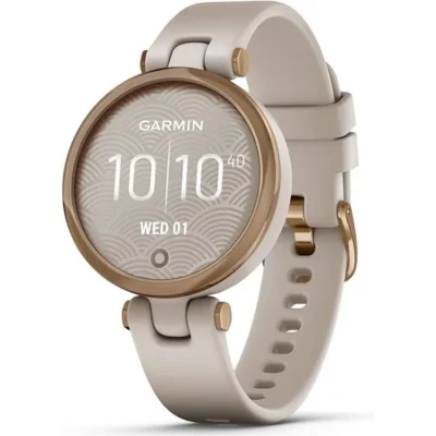 Montre connectée Garmin Lily édition sport – Light Sand Rose Gol – Suivi forme et santé