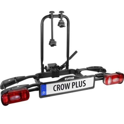 Porte-Vélos sur Boule d’Attelage Eufab Crow Plus Prise