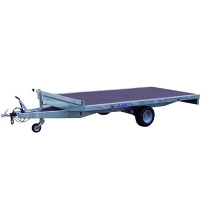 Remorque plateau 33630 Lider Roues dessous – 3.50 m – 1500 Kg – 1 essieu