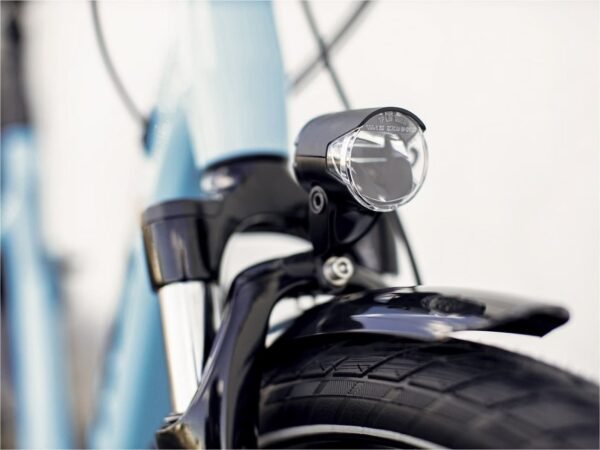 Vélo de Ville Électrique Trek Verve+ 2 Lowstep Bosch 400Wh Shimano Altus 9V Azure – Image 6
